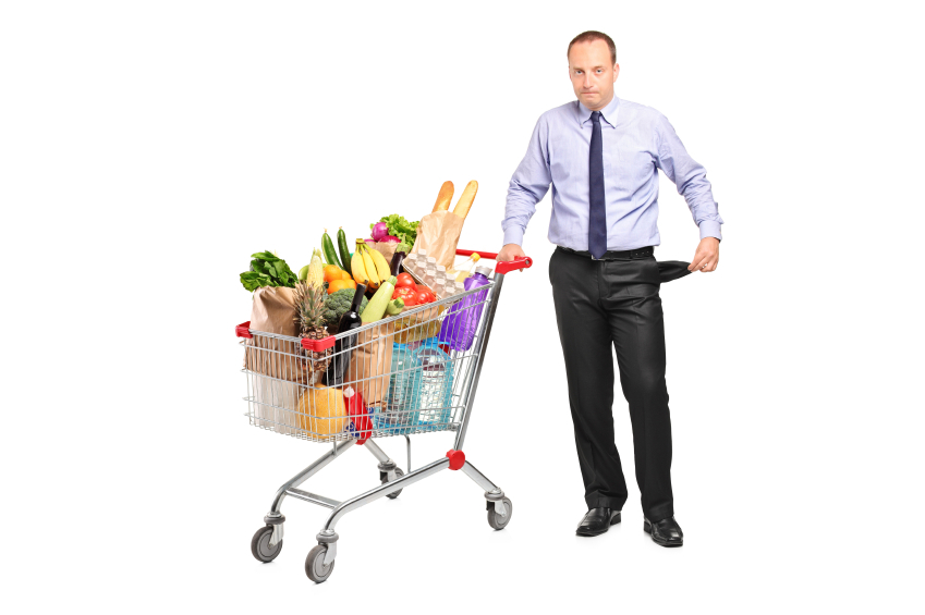 buying groceries in bulk