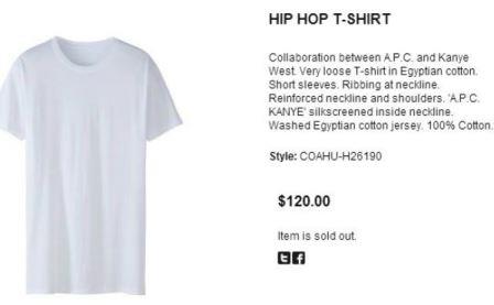 the most expensive plain white tee shirt